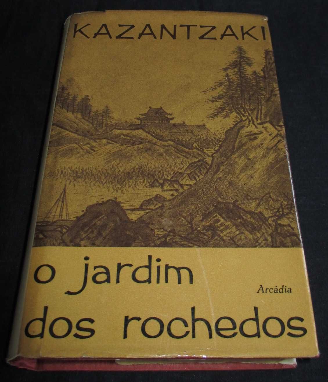 Livro O Jardim dos Rochedos Kazantzaki Arcádia