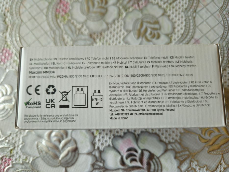 NOWY | Telefon MAXCOM MM334 4G | Aparat | 3.2" | Bluetooth | PLOMBA |