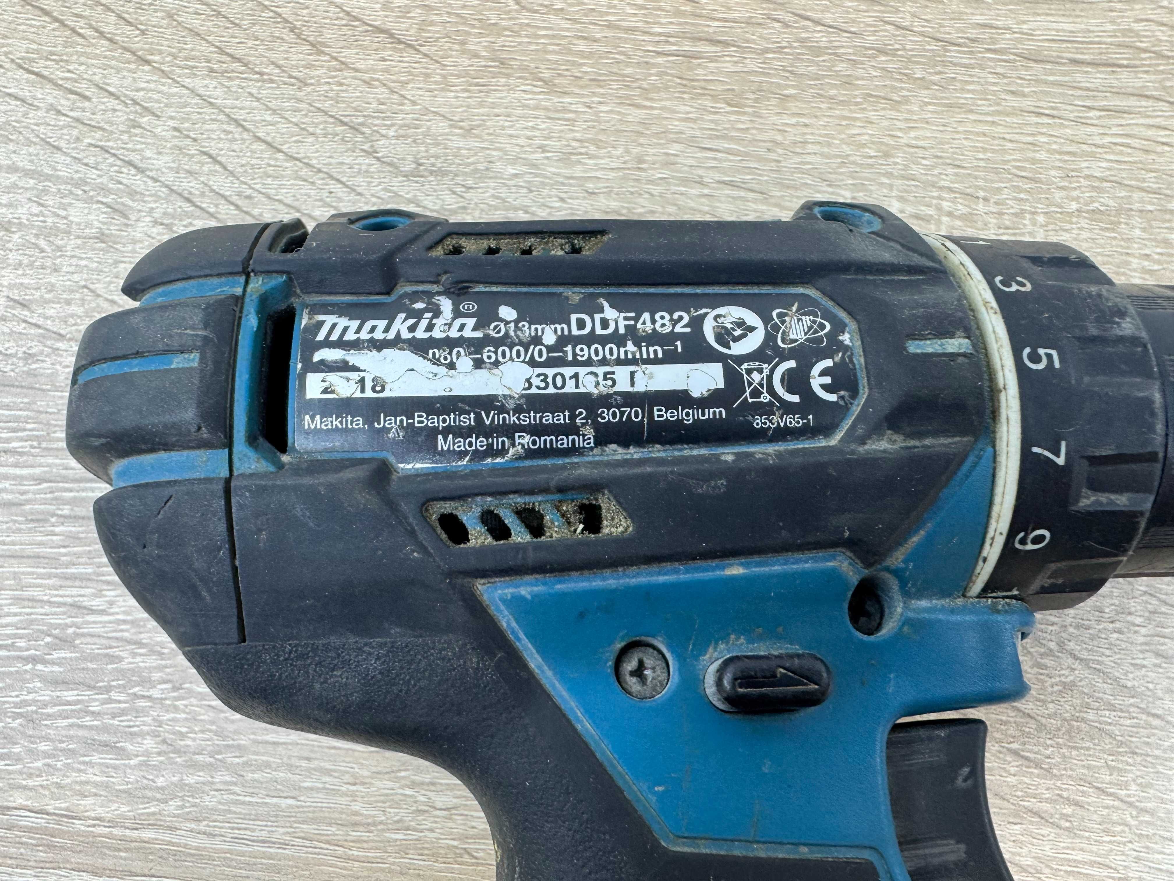 Wkrętarka Makita DDF482 18 V akumulatorowa lekka i niezawodna BODY
