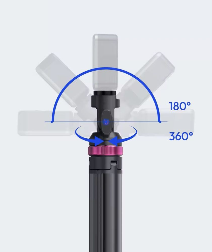 Ulanzi MT-89 стійка 2м, трипод з площадкою, штатив, tripod,різьба 1/4
