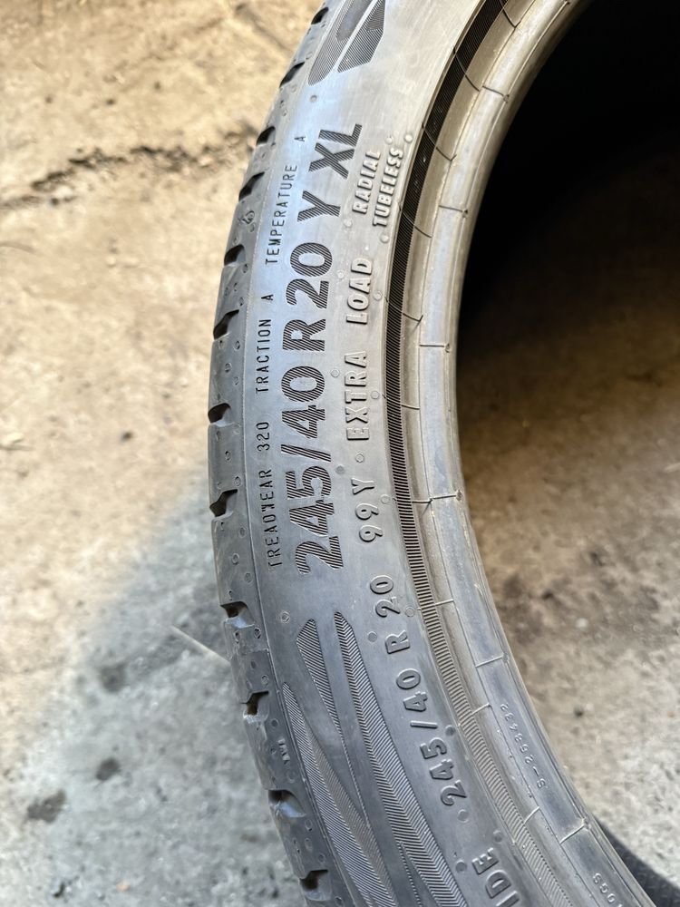 Літні шини 245/40 R20 Continental EcoContact 6 Q 4шт. 95% 2023