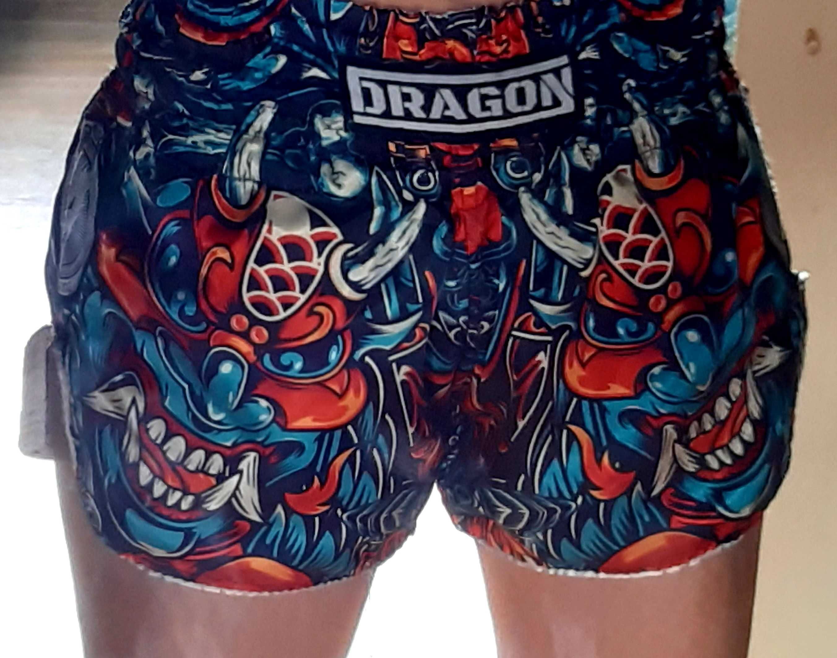 Spodenki muay thai treningowe Dragon rozm. XS