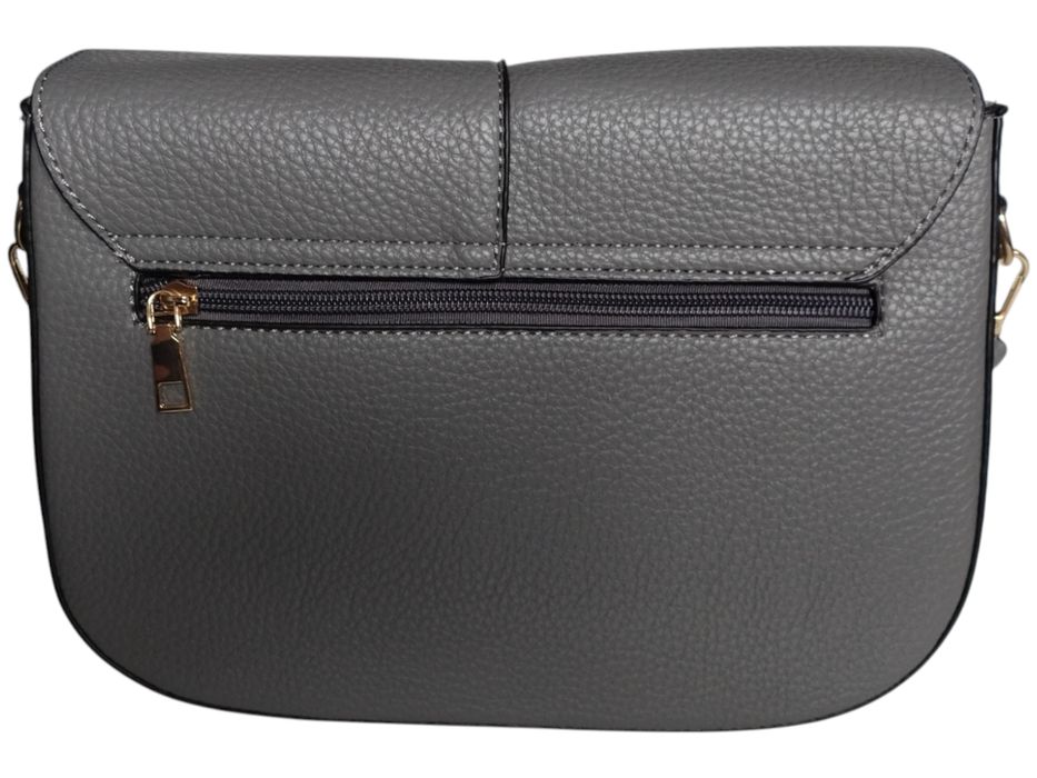 Torebka Damska, Modna Listonoszka Na Ramię Szara