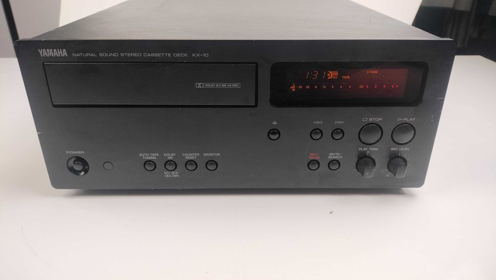 Yamaha KX-10 Stereo Cassette Deck | Natural Sound | HiFi | Serwisowany