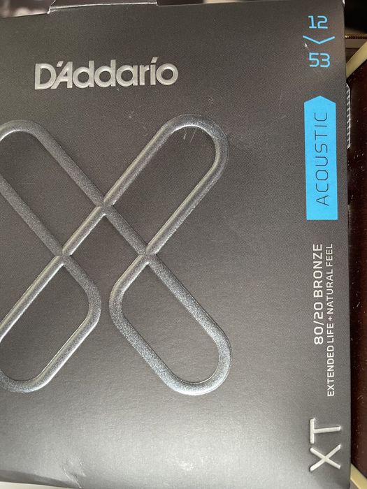 Jogo cordas DAddario p/ guiitarra electro acustica