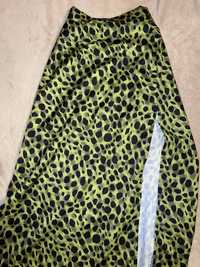 Трендовая юбка леопард