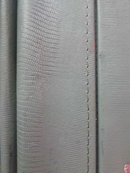 Антикварний шкіряний дорожний чемодан ГДР