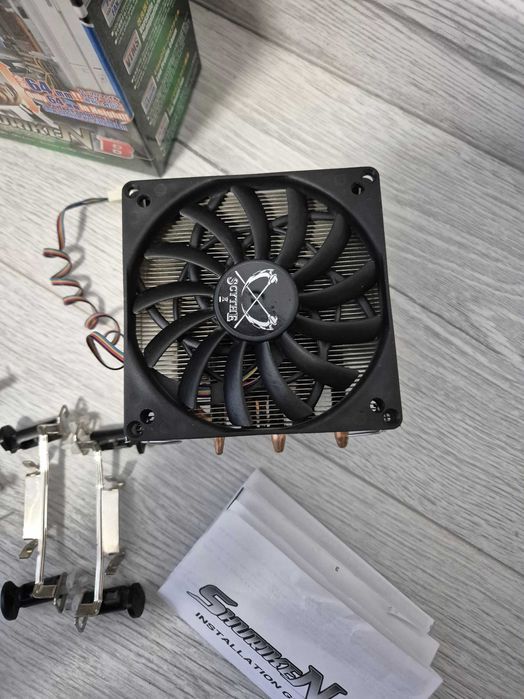 низькопрофільний low profile 64mm японський кулер SCYTHE Shuriken B