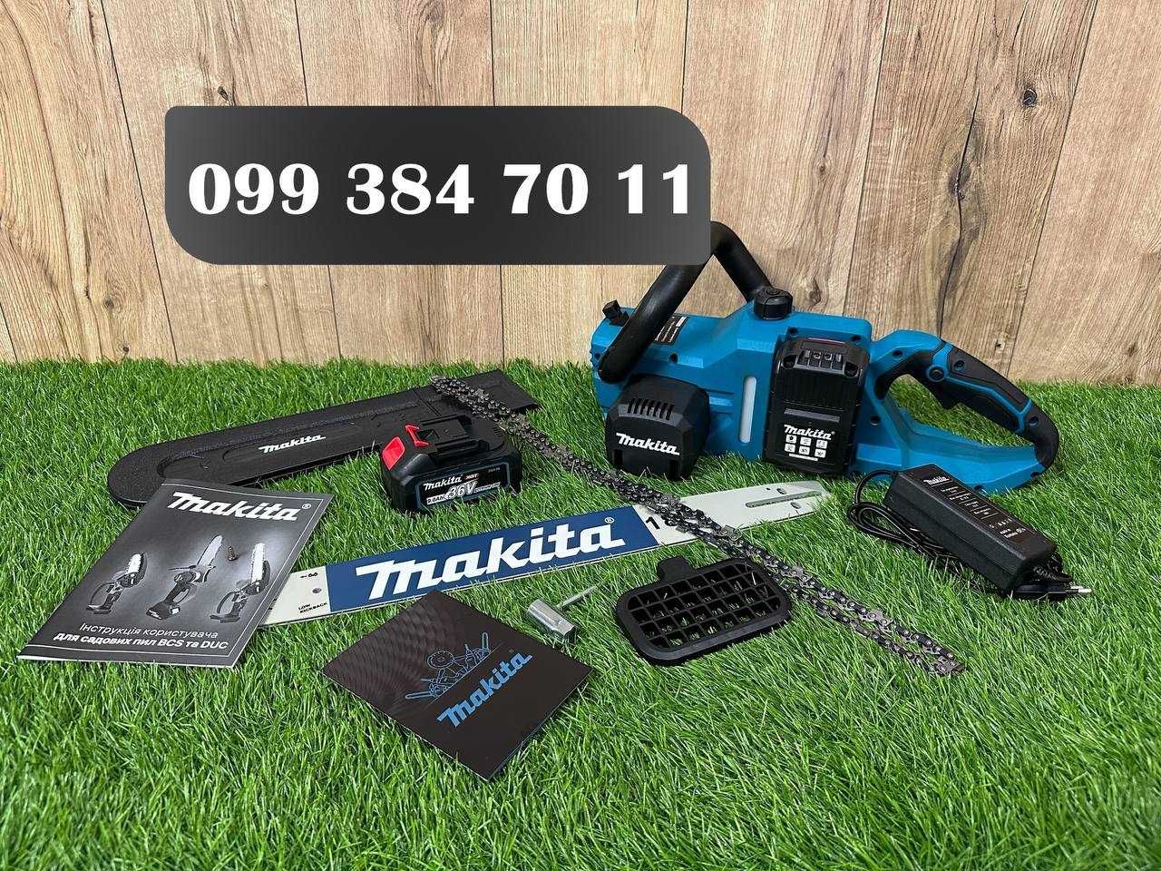 Акумуляторна цепная пила Makita DUC357BL безщіткова Швидкість 20m/s