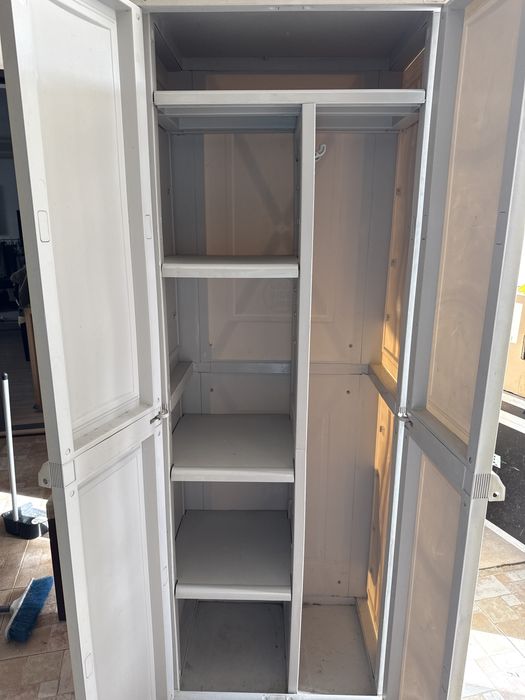 Armario de jardim exterior plastico