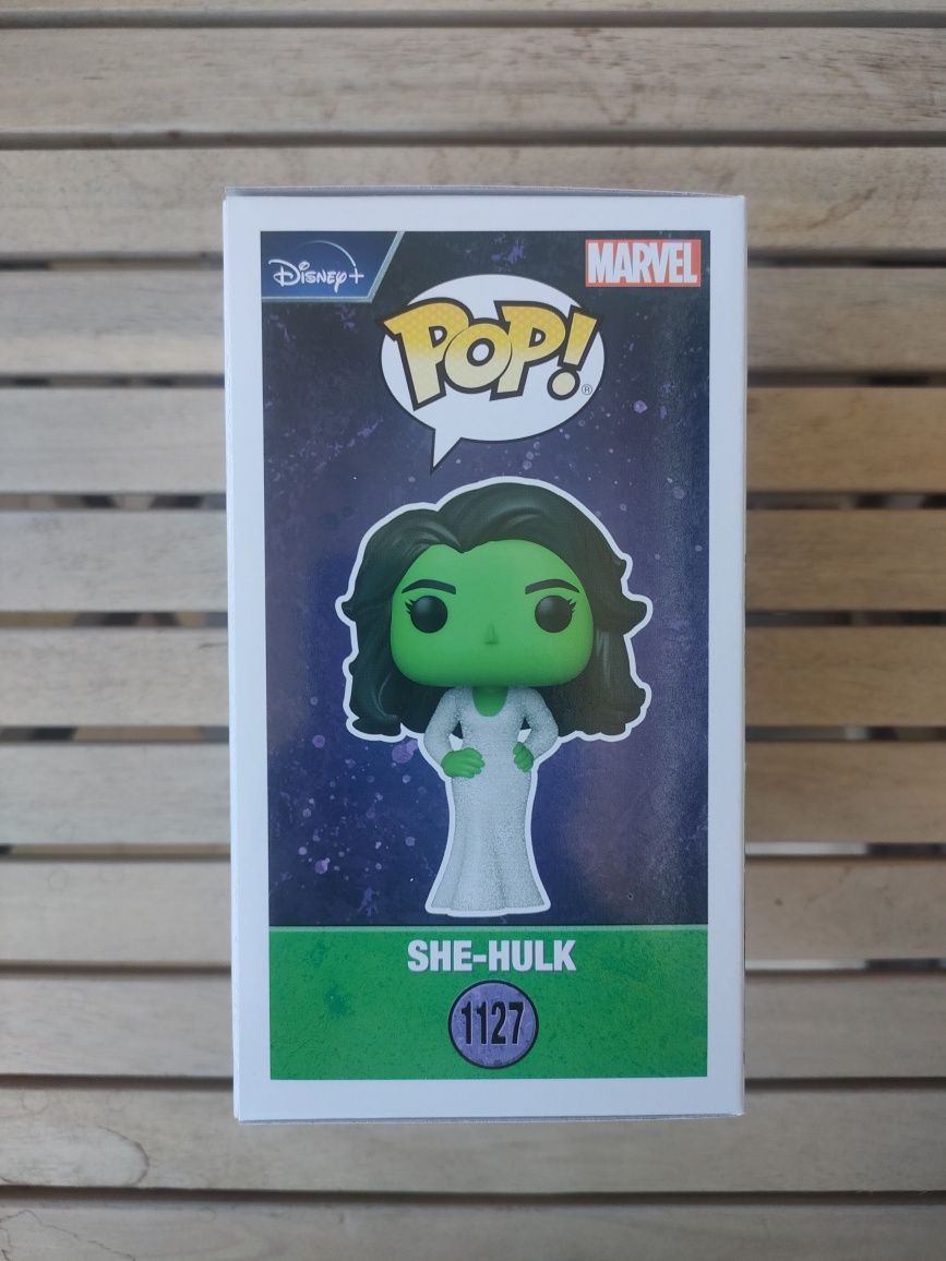 Funko Pop Marvel She/Hulk - She-hulk Glitter 1127
She-hulk Glitter 112
