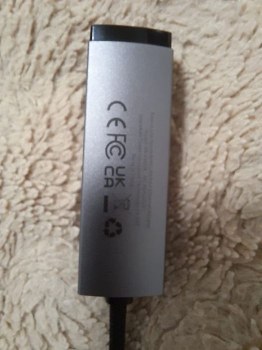 Adapter USB Typ C - RJ-45 BASEUS Lite Series 1000mbps