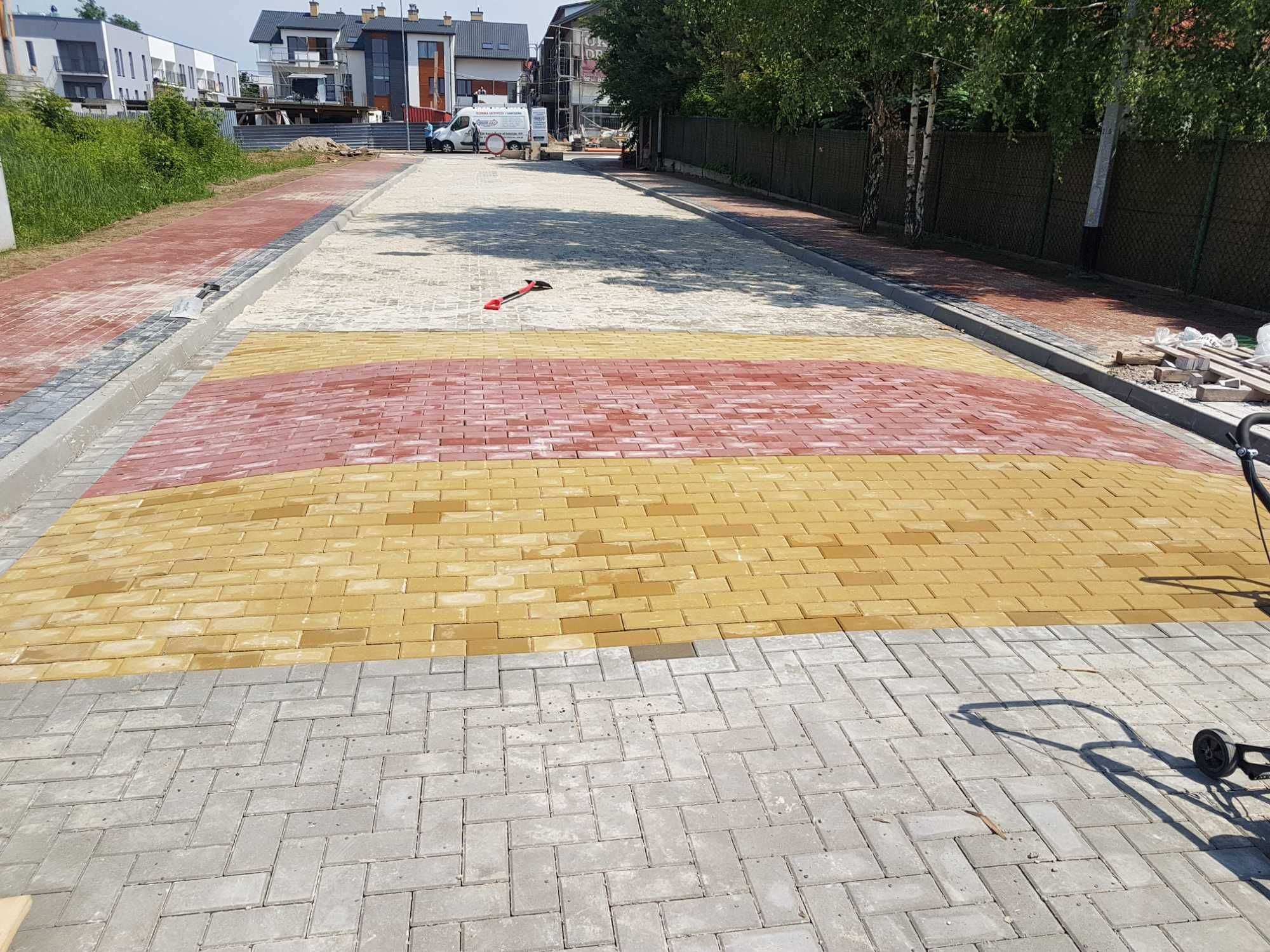 Układanie kostki brukowej