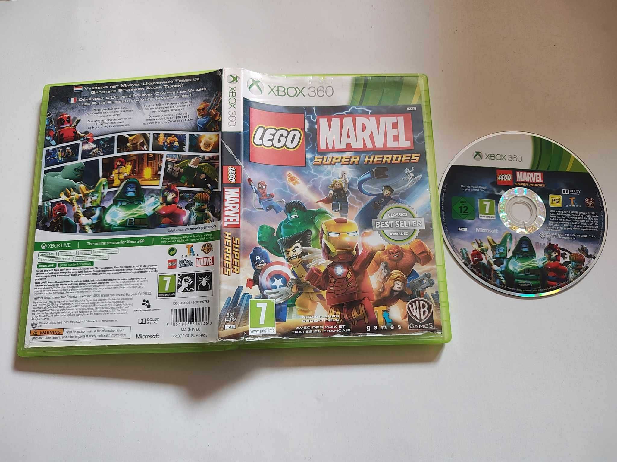 Gra Xbox 360 Lego Marvel Super Heroes PL