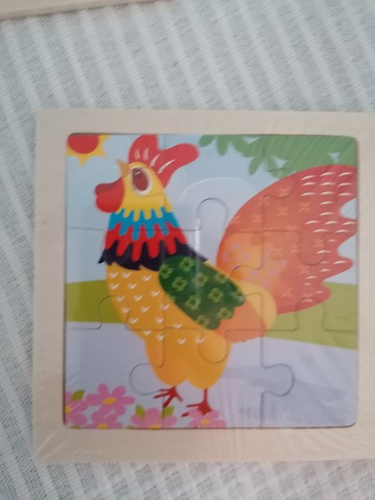 Puzzles madeira montessori - Novos