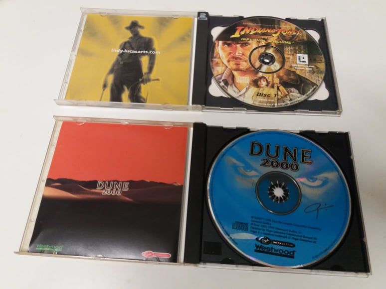 Cd Jogo PC Indiana Jones and the Infernal Machine