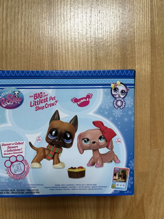 Littlest pet shop LPS Surprise seria 4 Holiday Pet dwupak