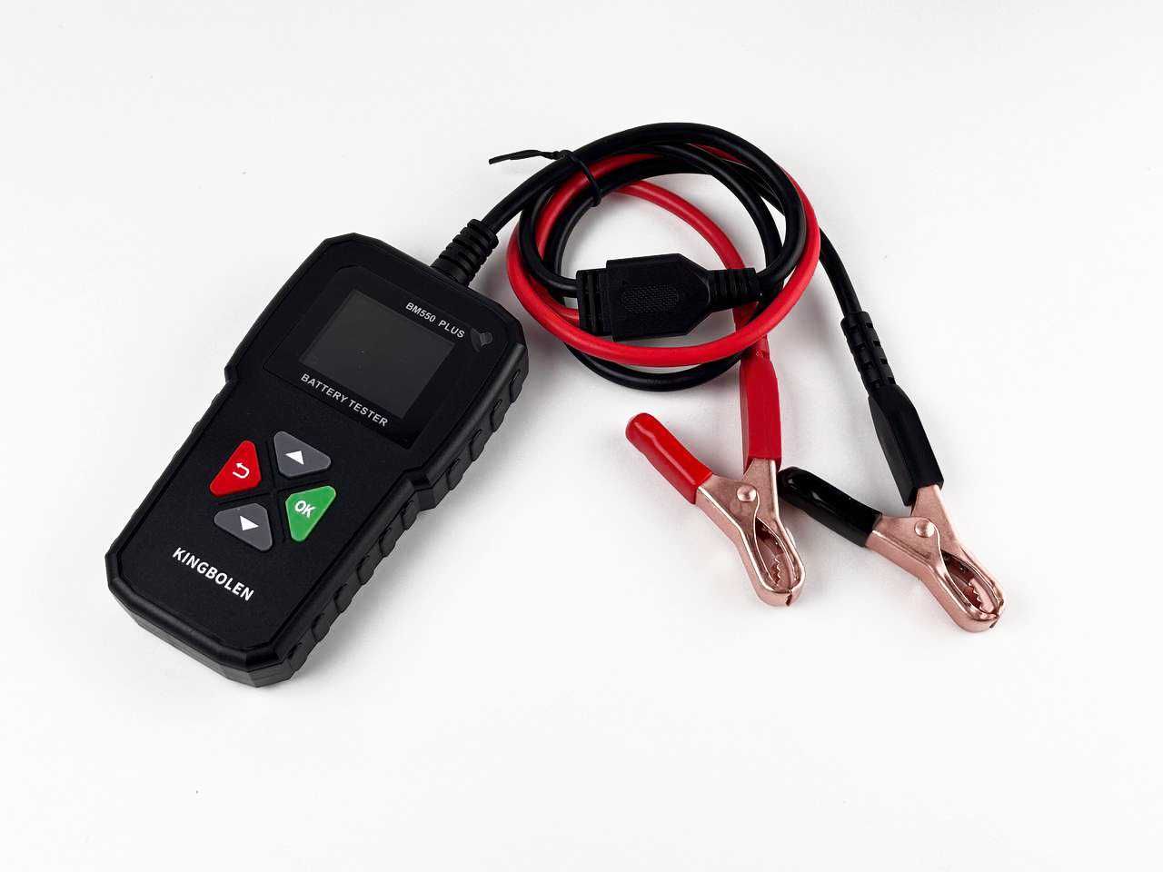 Акумуляторний тестер Kingbolen BM550 Plus (6V/12V/24V, SOH, SOC) авто