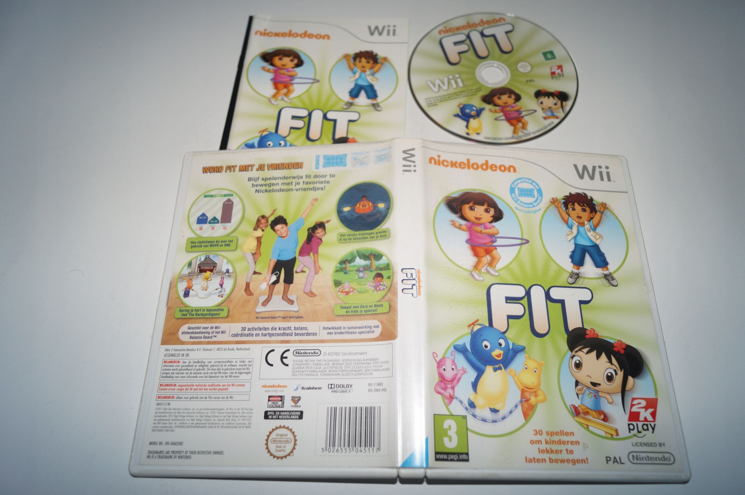 Nickelodeon Fit Nintendo Wii
