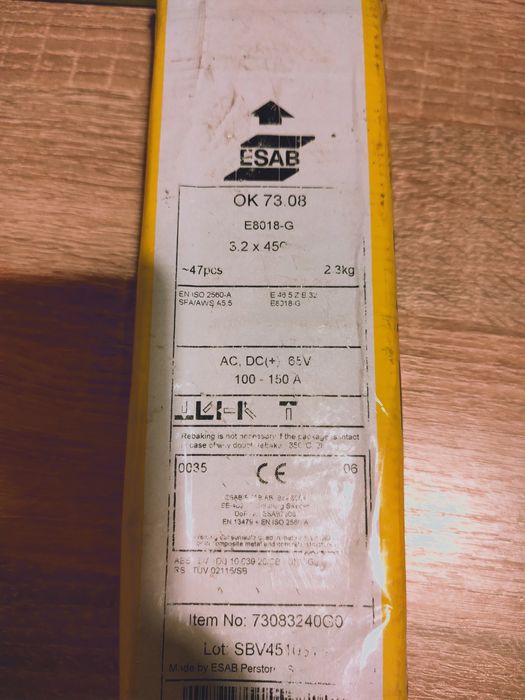 Elektrody ESAB 3,2 mm