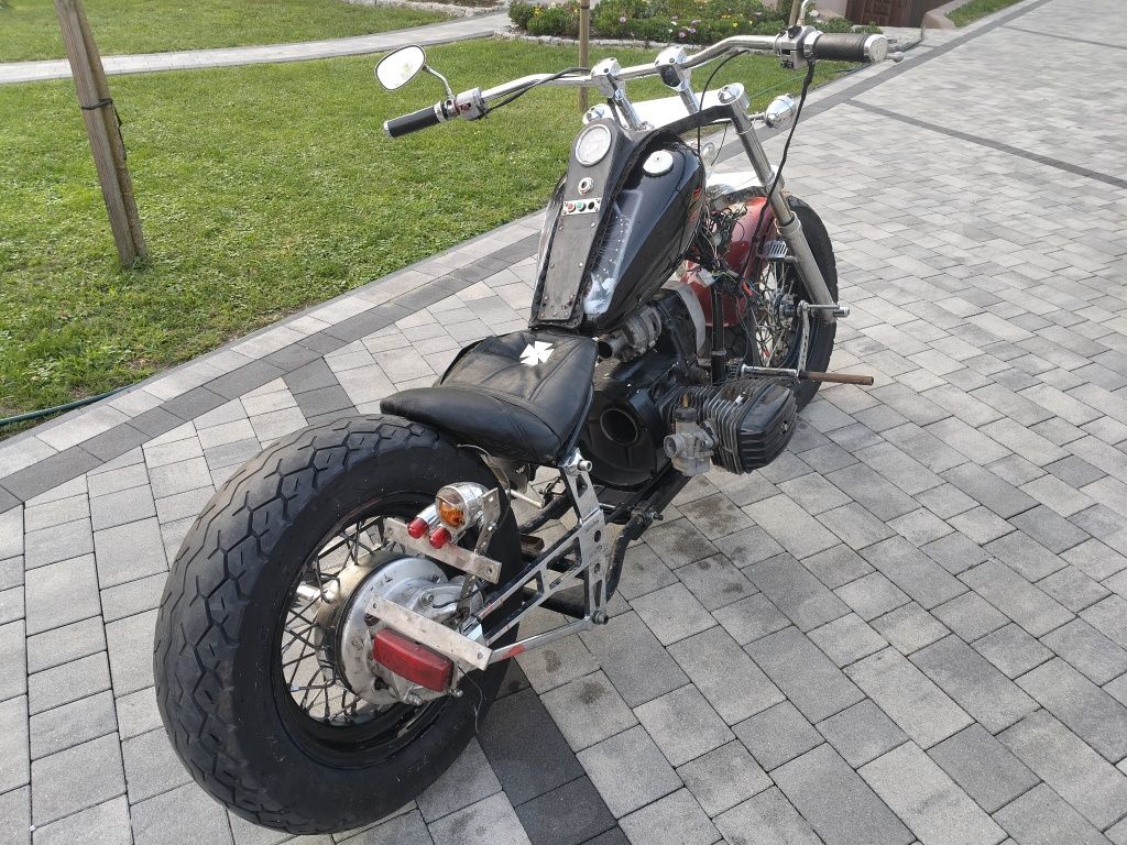 Dniepr 650 custom chopper - indywidualny projekt, chromy, POLECAM!