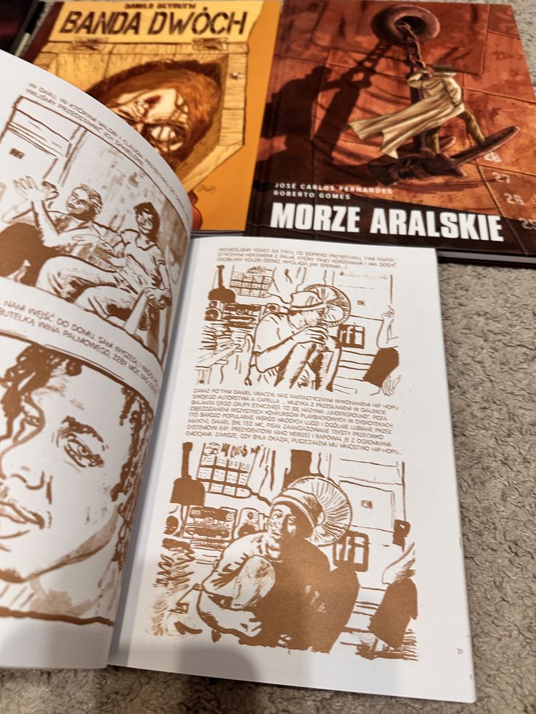 Zestaw komiksów portugalskich w języku polskim, 8 szt.