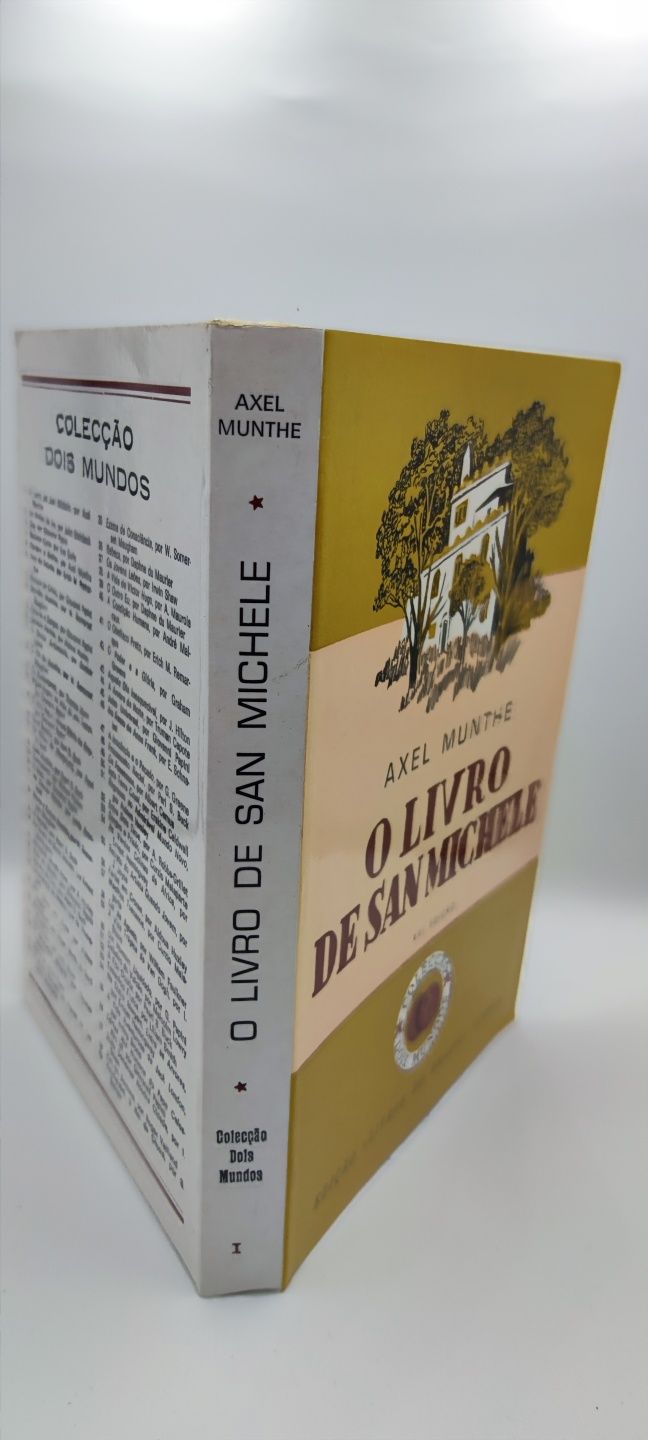 Livro - Ref: CxB - Axel Munthe - O Livro de San Michele -  XVI edição
