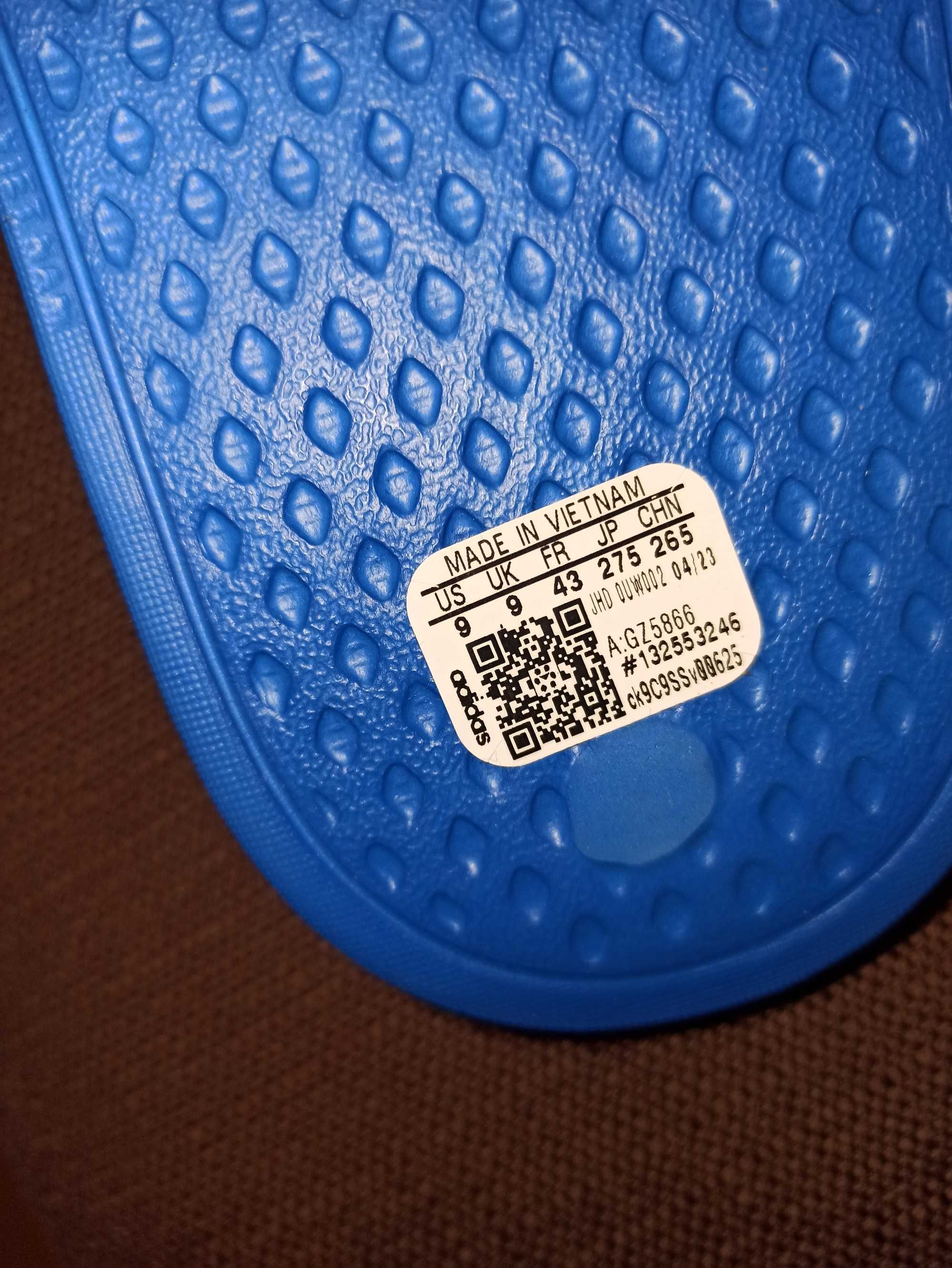 Nowe klapki ADIDAS ADILETTE AQUA r. 43/us9/uk9/27,5 cm GZ5866