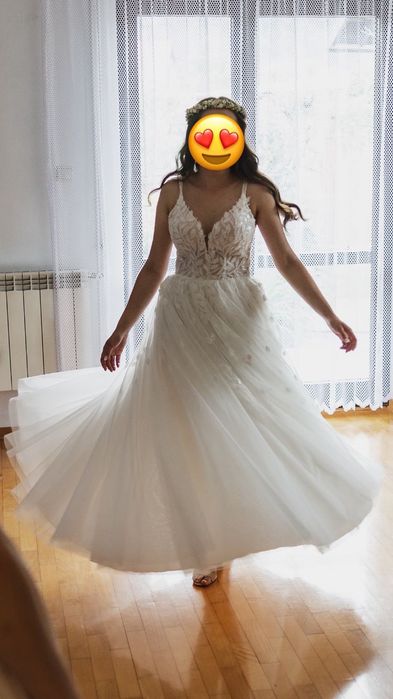 Suknia ślubna princessa