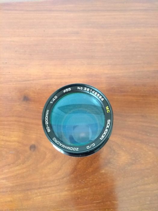 Lente zoom soligor 80-200m