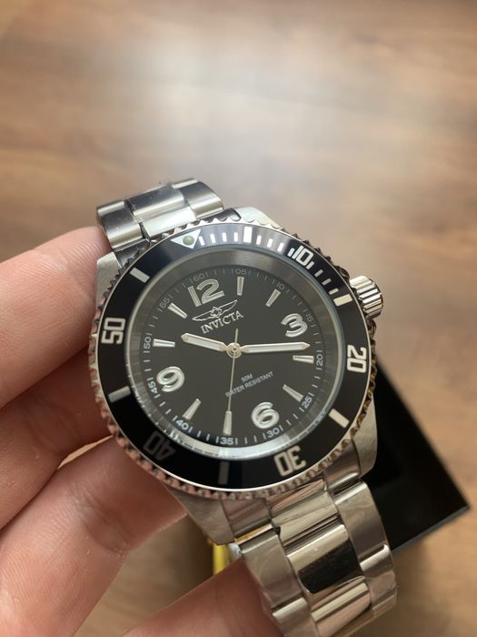 Чоловічий годинник Invicta Pro Diver - 46 мм, сталь (47160)