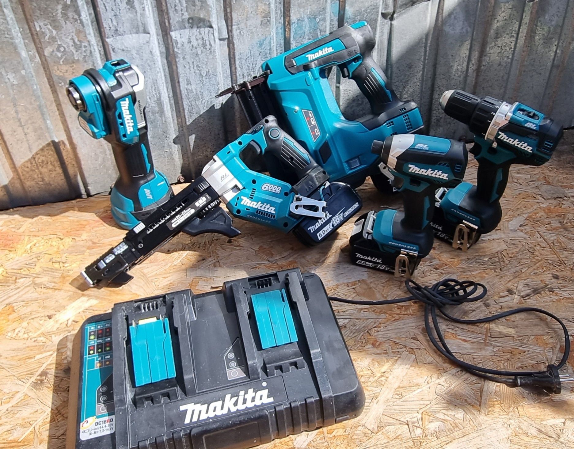 Elektronarzędzia Makita 18v jak nowe
