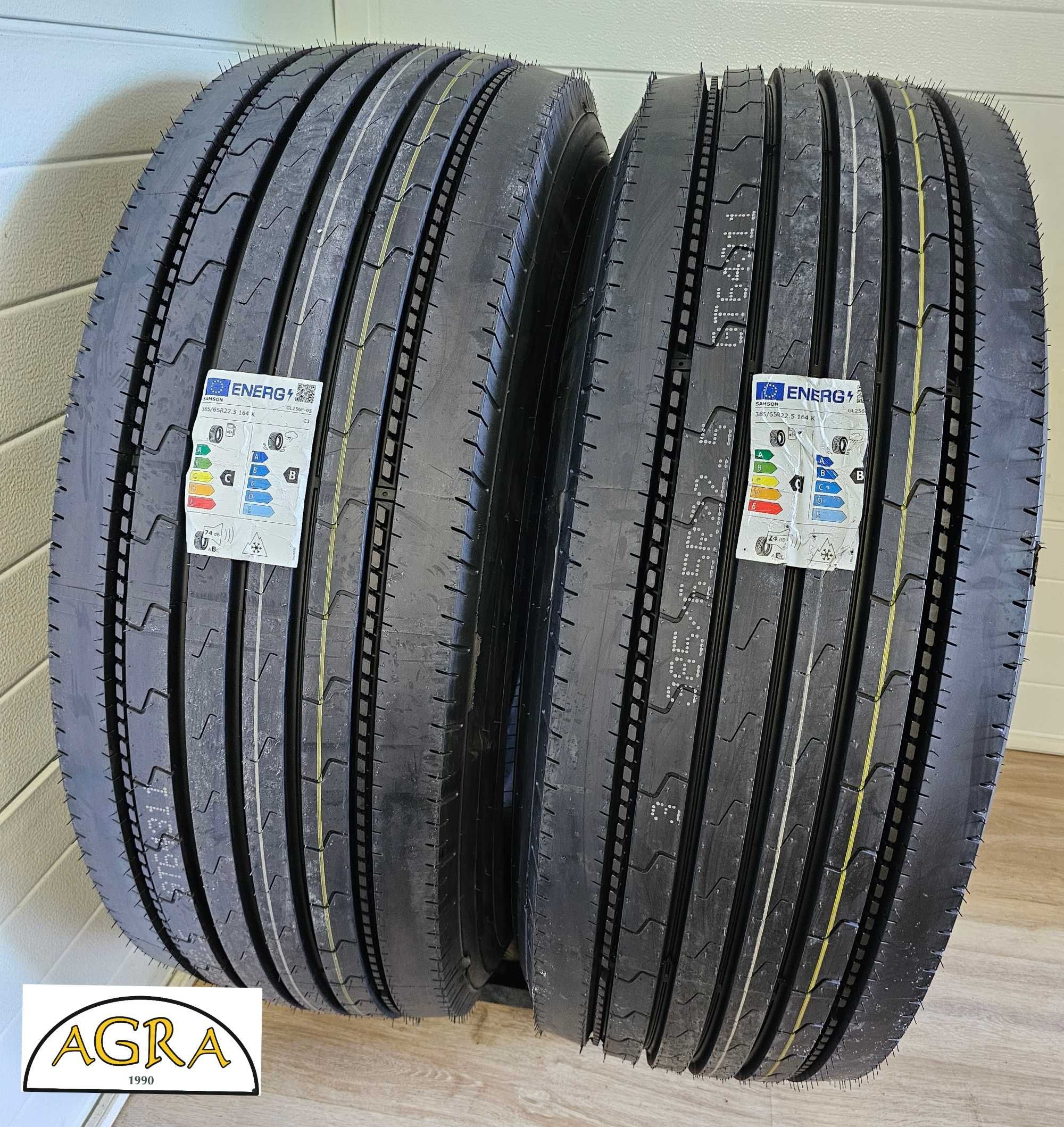 385/65R22.5 (1170netto) SAMSON  opona nowa PRZÓD prowadząca mocna