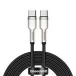 Baseus Cafule Metal Data kabel USB C - USB C 100W Power Delivery 2m