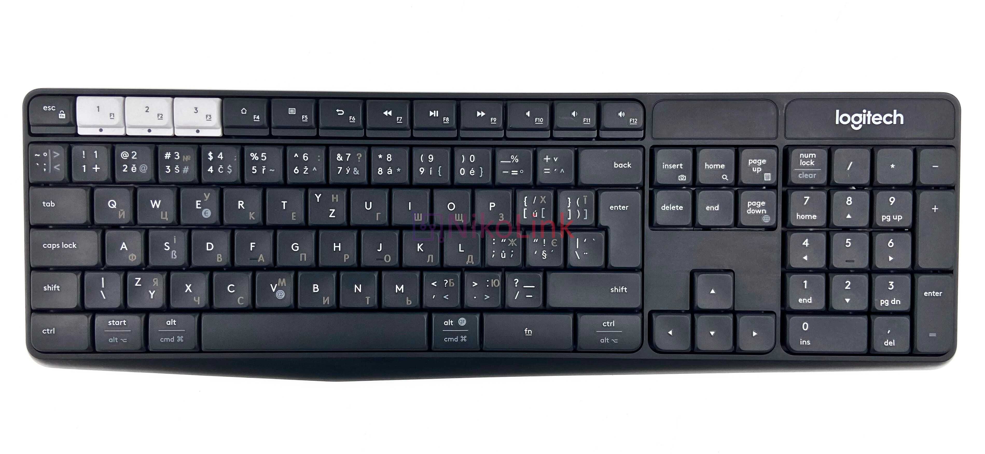 Бездротова Bluetooth Клавіатура Logitech K375S Refurbished! USB!