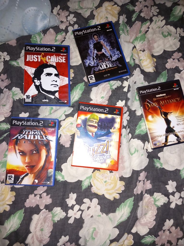 Playstation 2 com jogos