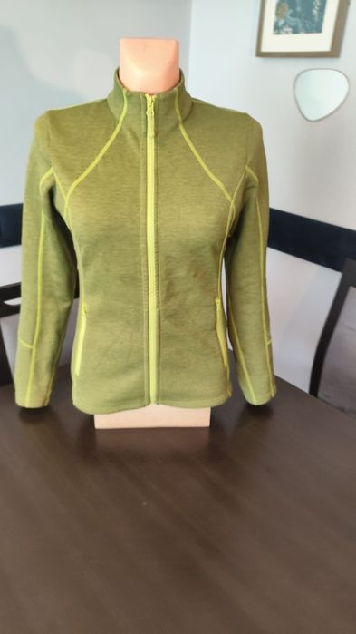 bluza Engelbert Strauss Functional Sweat Jacket Melange dzianinowa