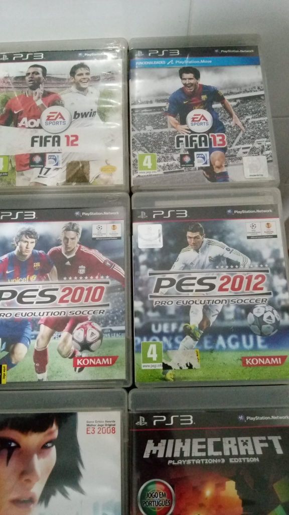 Jogos originais PS3 com caixa