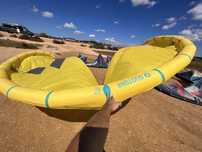 Kite 14m Evo duotone + prancha + barra 24m