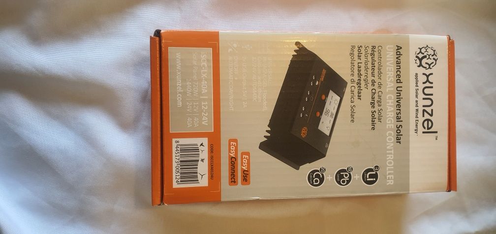 Controlador carga/descarga Solar Compacto iSCC-LX-XUNZEL-40A-12/24V PR