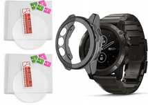 2x Szkło Hartowane + Etui do Garmin Fenix 5