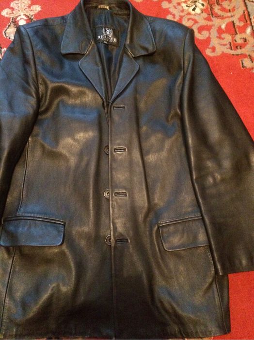 Мужские кожаные пиджаки