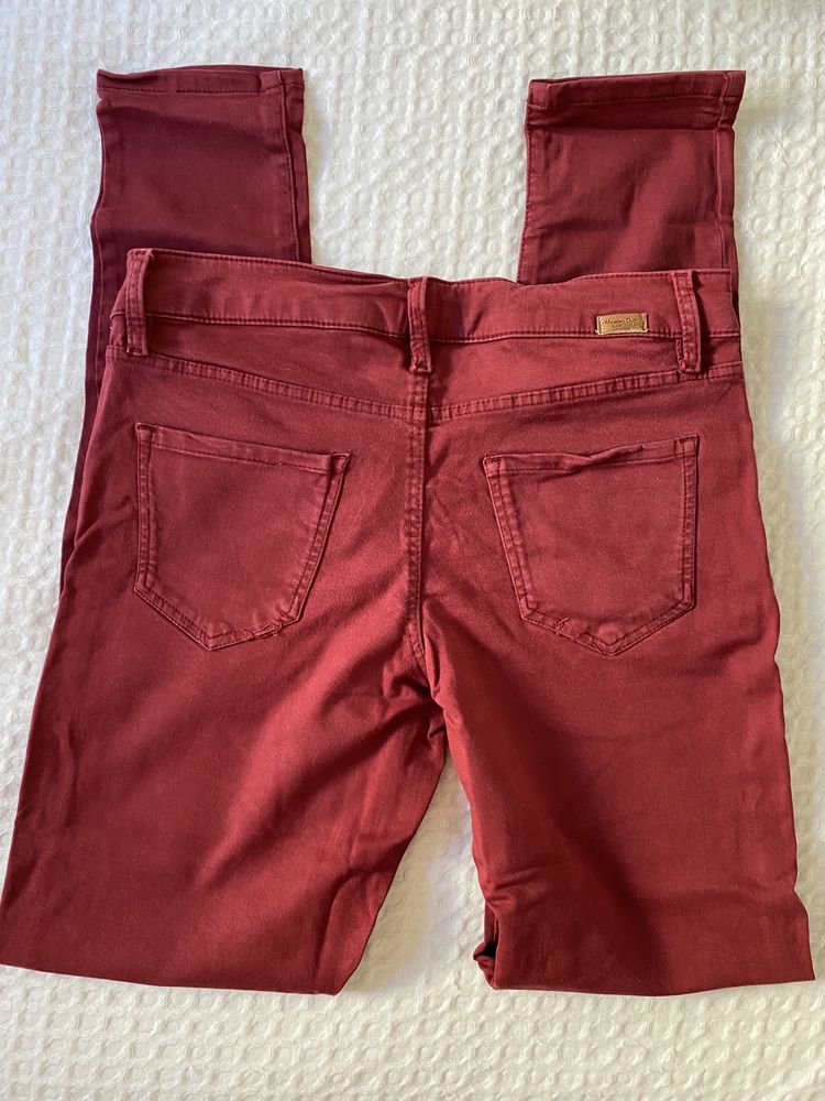 Calça skinny fit da Massimo Dutti