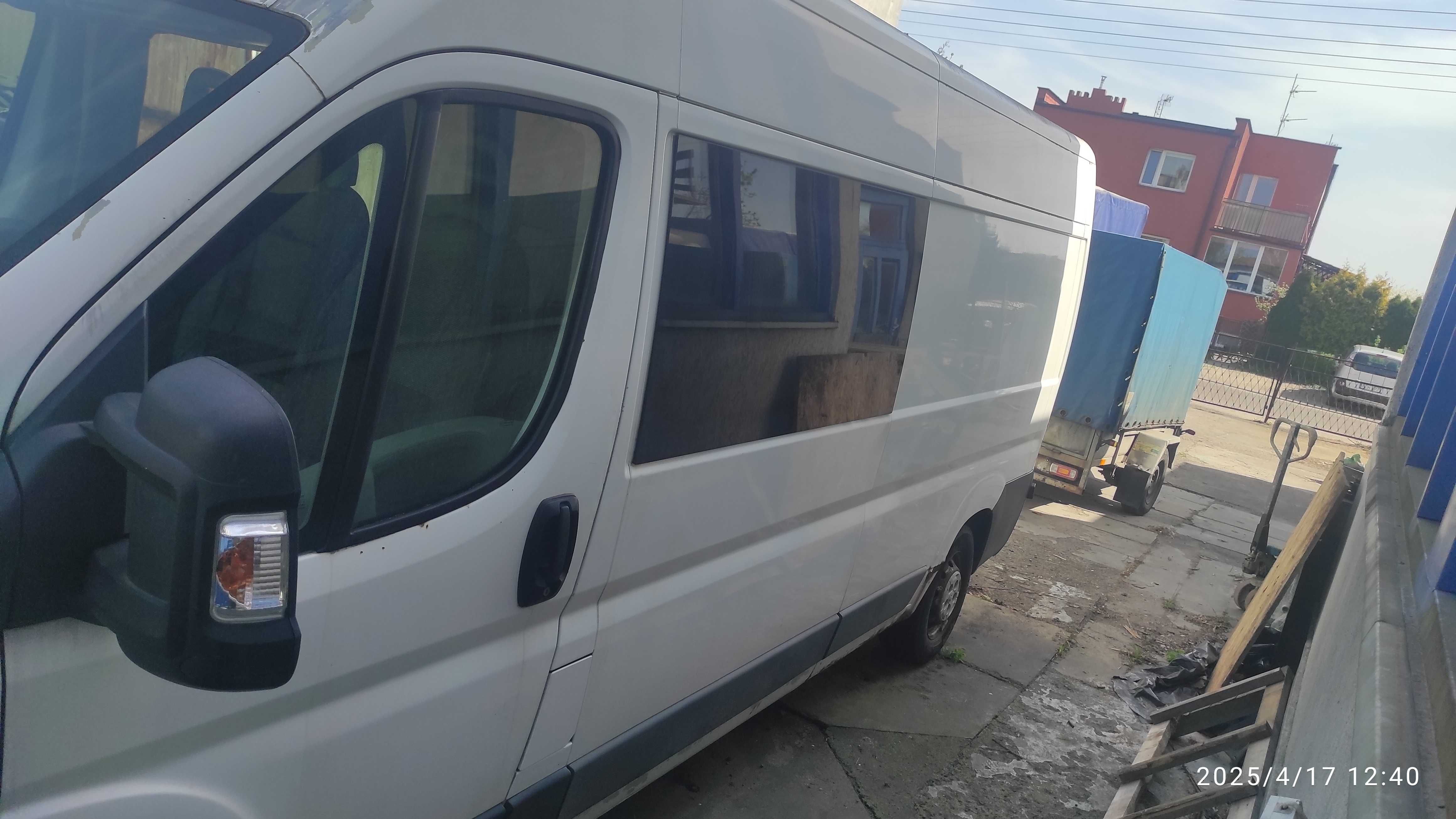 Peugeot Boxer 2009. Brygadowka 7 OSOBOWY.