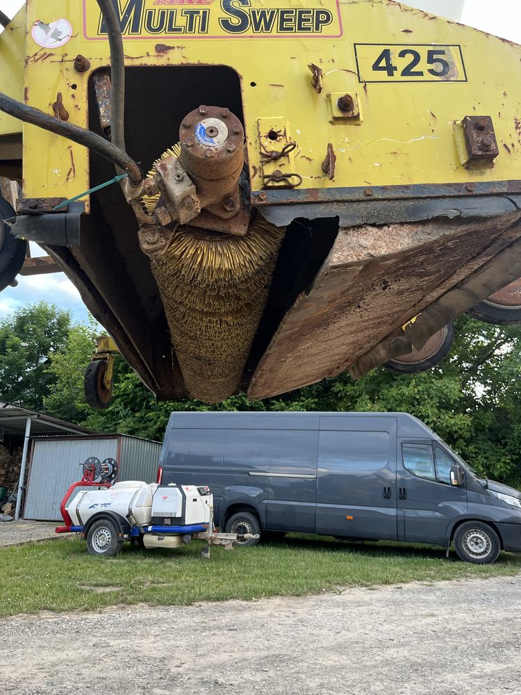 Zamiatarka do ładowarki szczotka do wózka widłowego koparki i manitou