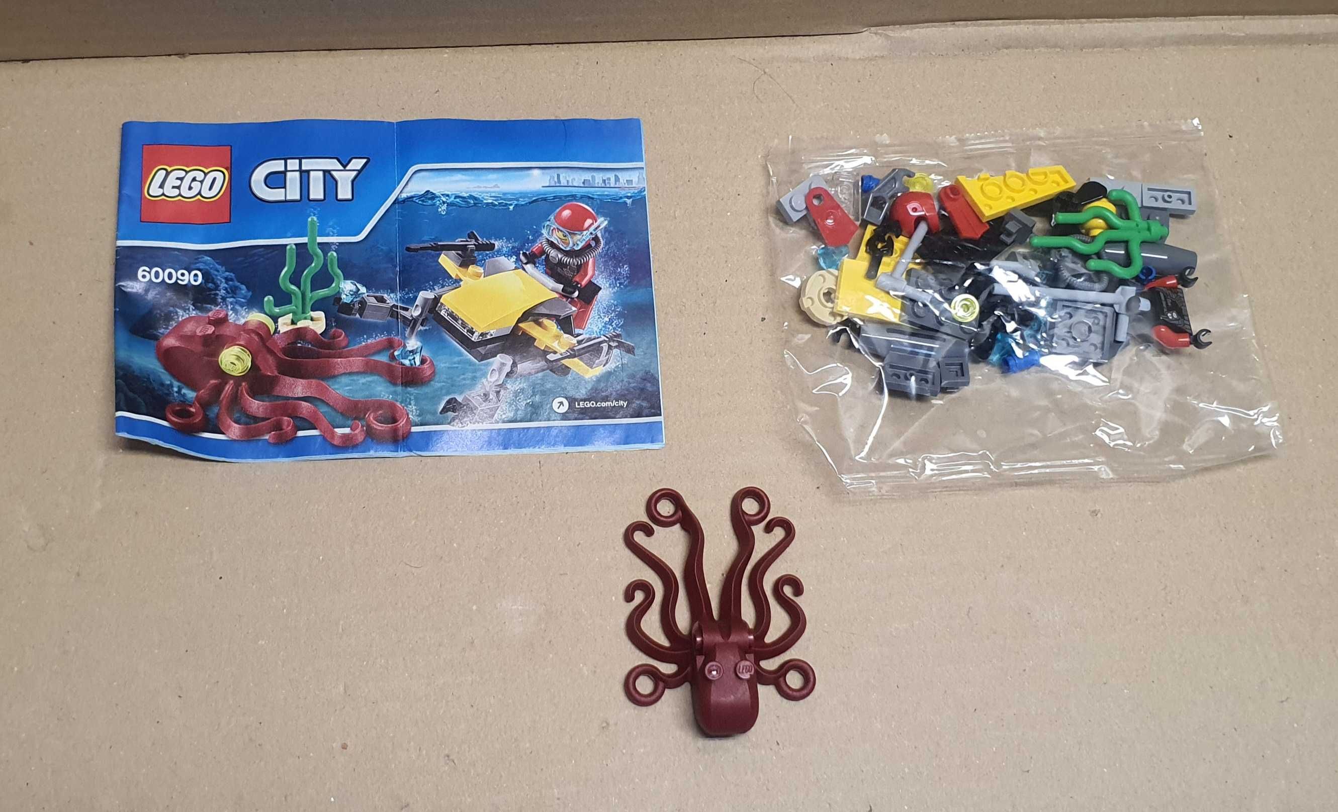 LEGO 60090 City Skuter głębinowy - bez kartonu