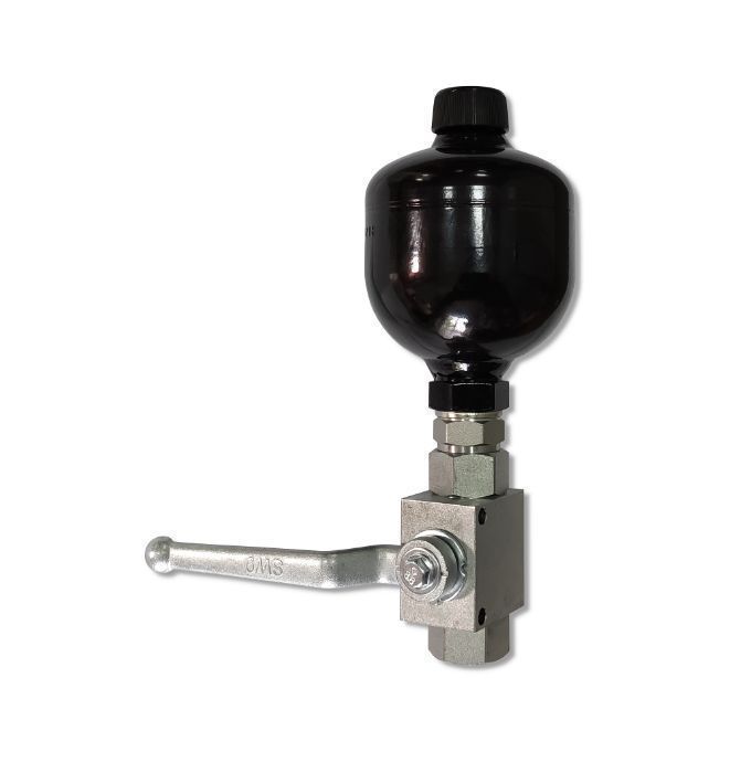 HYDROAKUMULATOR Hydrauliczny Amortyzator 0,16L ZAWóR KULOWY 1/2 [8305]