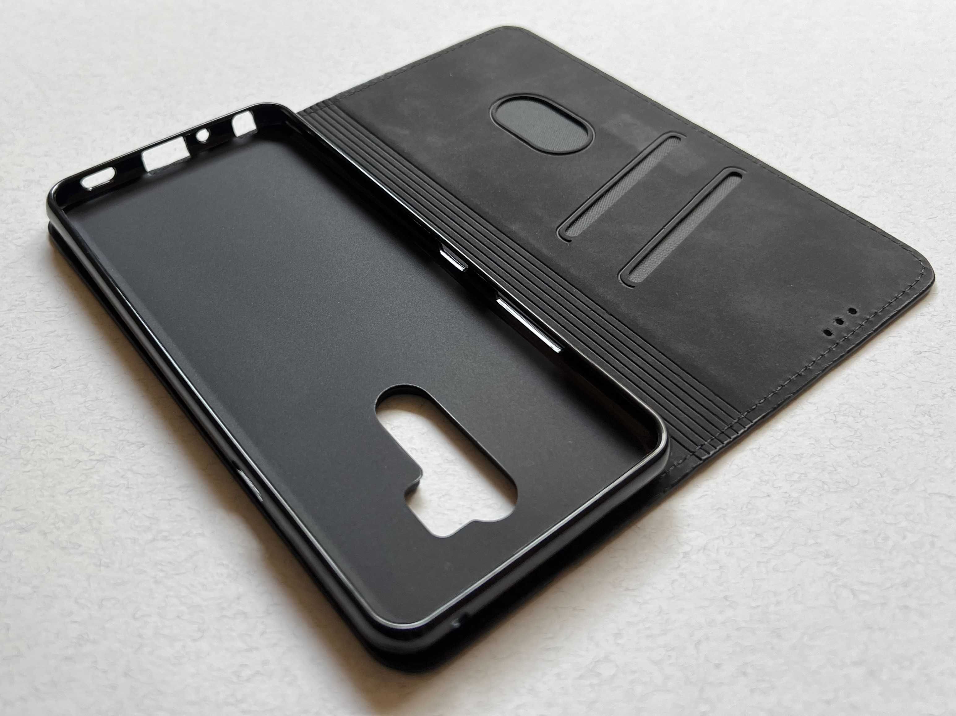 LG G7 ThinQ чохол-книжка штучна шкіра слоти карт чехол V40 V50