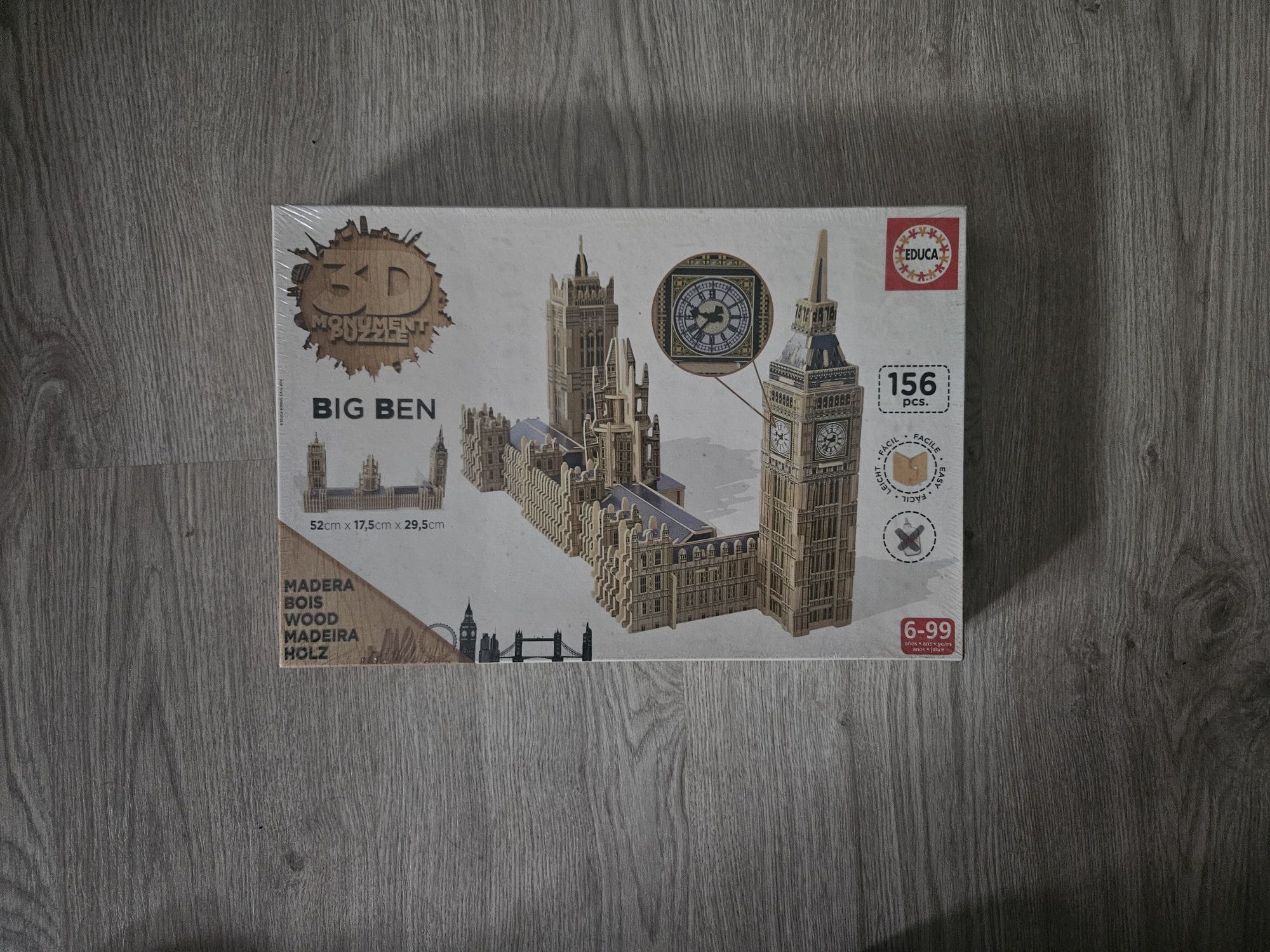 Puzzle madeira Big Ben