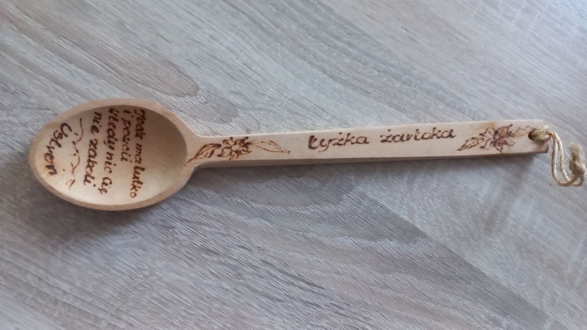 Ustroń - drewniana łyżka żarłoka